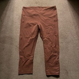 Lululemon Pace Rival Crop 22” Pink Legging